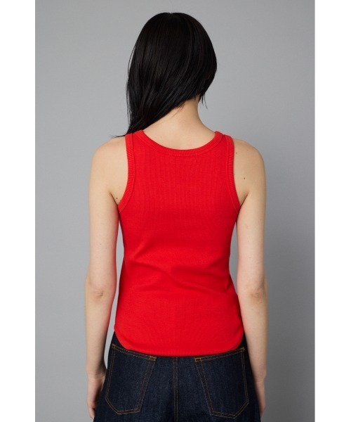 HeRIN.CYE(ヘリンドットサイ)の「H tank top Hタンクトップ(Tシャツ/カットソー・レディース・ホワイト/レッド/ベージュ/ブラック/グレー・FREE)」の8枚目の写真