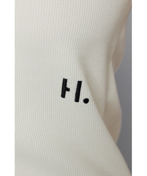 HeRIN.CYE(ヘリンドットサイ)の「H tank top Hタンクトップ(Tシャツ/カットソー・レディース・ホワイト/レッド/ベージュ/ブラック/グレー・FREE)」の13枚目の写真