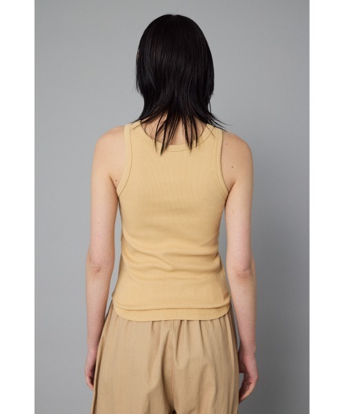 HeRIN.CYE(ヘリンドットサイ)の「H tank top Hタンクトップ(Tシャツ/カットソー・レディース・ホワイト/レッド/ベージュ/ブラック/グレー・FREE)」の16枚目の写真