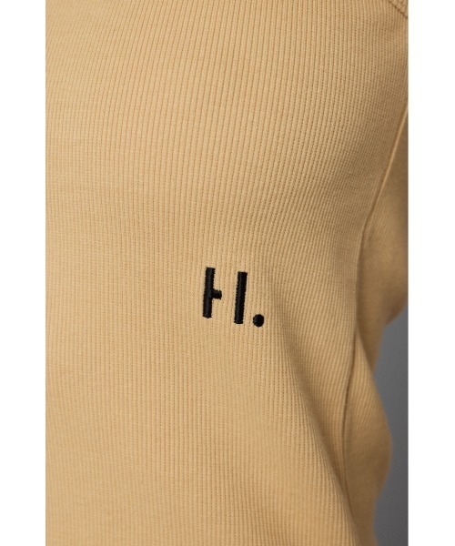 HeRIN.CYE(ヘリンドットサイ)の「H tank top Hタンクトップ(Tシャツ/カットソー・レディース・ホワイト/レッド/ベージュ/ブラック/グレー・FREE)」の21枚目の写真