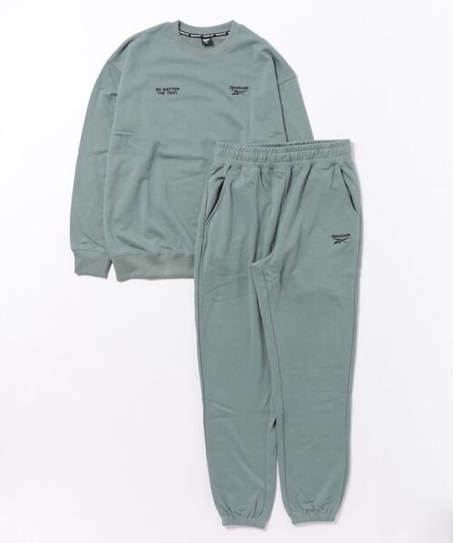 JUGLANS(ユグランス)の「【Reebok】 オーバーSET UP(スウェット・メンズ・ネイビー/グレー/グリーン/ブラック・LL/L/M)」の3枚目の写真