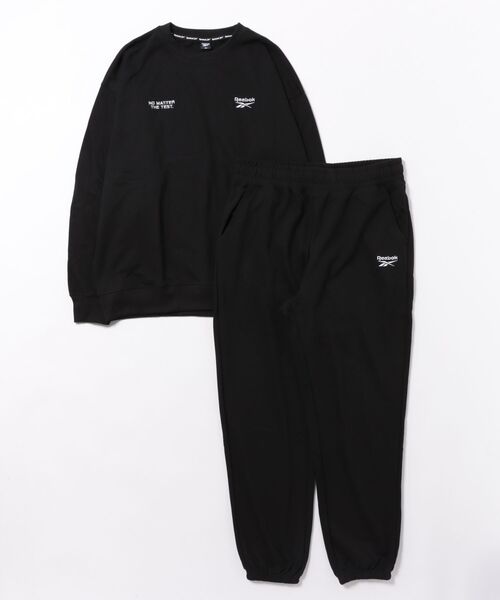 JUGLANS(ユグランス)の「【Reebok】 オーバーSET UP(スウェット・メンズ・ネイビー/グレー/グリーン/ブラック・LL/L/M)」の2枚目の写真