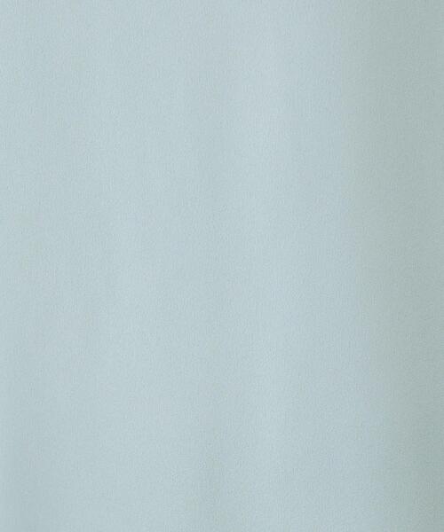 INDIVI（インディヴィ）の「【バックシャン】デザインTブラウス（Tシャツ/カットソー・レディース・ブラック/サックスブルー/ホワイト/ライトグレー・05/13/15 /34/38）」の11枚目の写真