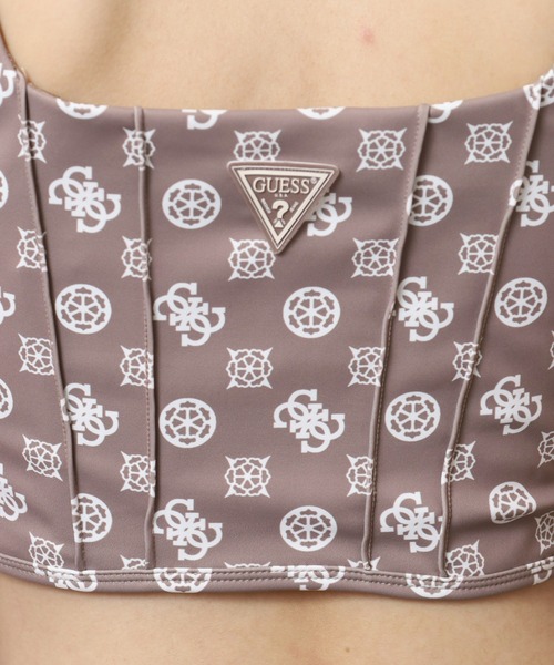 Guess(ゲス)の「GUESS NEW AGGIE ACTIVE BRA タンクトップ(タンクトップ・レディース・ベージュ・S/M)」の5枚目の写真