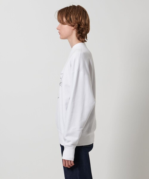 トレーナー スウェット 「LOEFF」スリーピング キャット スウェット UNISEX レディース メンズ LOEFF＞スリーピング キャット スウェット UNISEX（スウェット