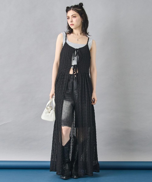 ★美品！完売L'Appartement A.M.E.ジップアップロングワンピース ☆美品！完売L'Appartement A.M.E.ジップアップロングワンピース 楽天