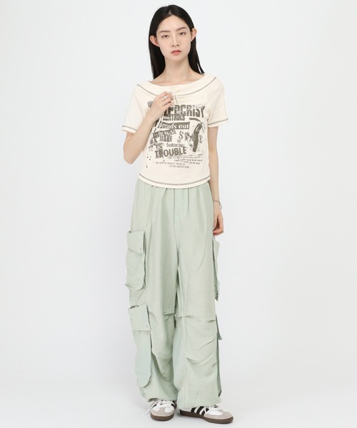 AVANDRESS ALAND 2ポケットカーゴパンツ　チャコール AVANDRESS／2ポケットカーゴパンツ（カーゴパンツ）｜AVANDRESS