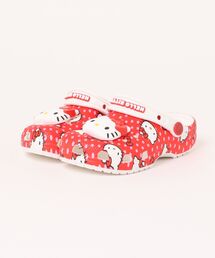 crocs（クロックス）の「crocs クロックス 18-21 HELLO KITTY CLS CLOG K 18-21ハローキティクラシッククロッグキッズ 210576-90H MULTI（サンダル・キッズ）」