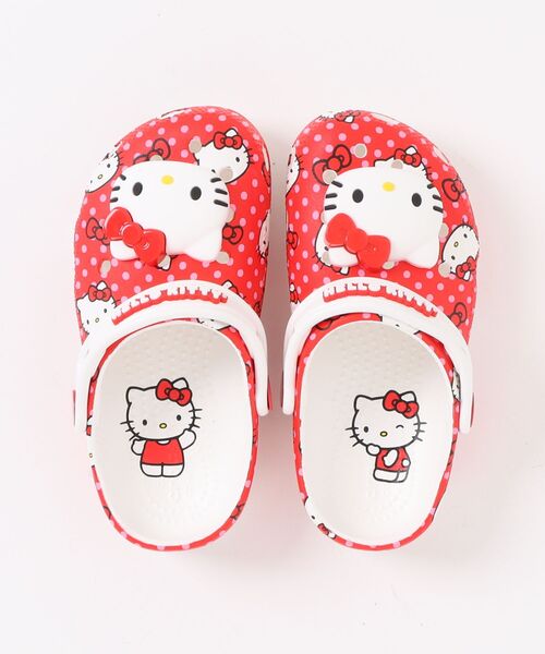 crocs クロックス 18-21 HELLO KITTY CLS CLOG K 18-21ハロー