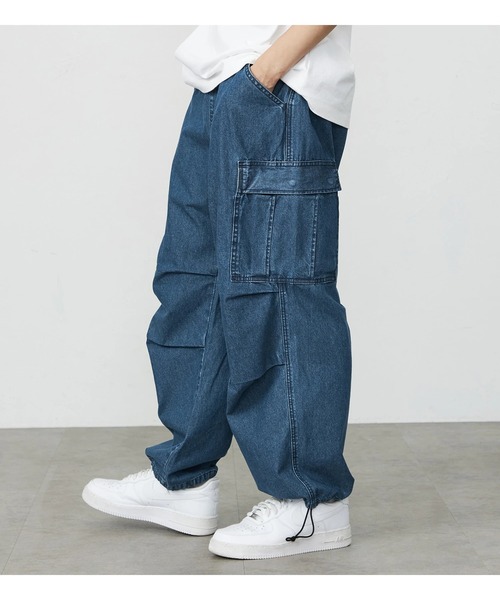 Lee（リー）の「Lee/リー　Fleeasy CARGO（カーゴパンツ・メンズ・ブラック/オリーブ/インディゴブルー・FREE）」の7枚目の写真