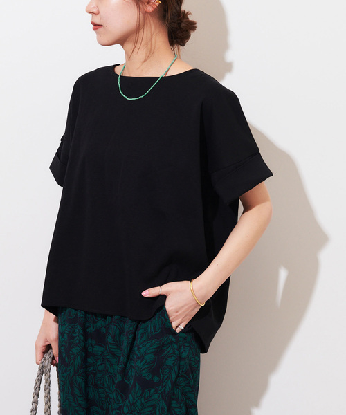 JOURNAL STANDARD relume(ジャーナルスタンダード レリューム)の「《追加2》ADDICTポンチクルーネックタックプルオーバー(Tシャツ/カットソー・レディース・ベージュ/ホワイト/ブラック/ネイビー・FREE)」の19枚目の写真