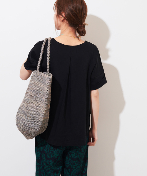 JOURNAL STANDARD relume(ジャーナルスタンダード レリューム)の「《追加2》ADDICTポンチクルーネックタックプルオーバー(Tシャツ/カットソー・レディース・ベージュ/ホワイト/ブラック/ネイビー・FREE)」の20枚目の写真