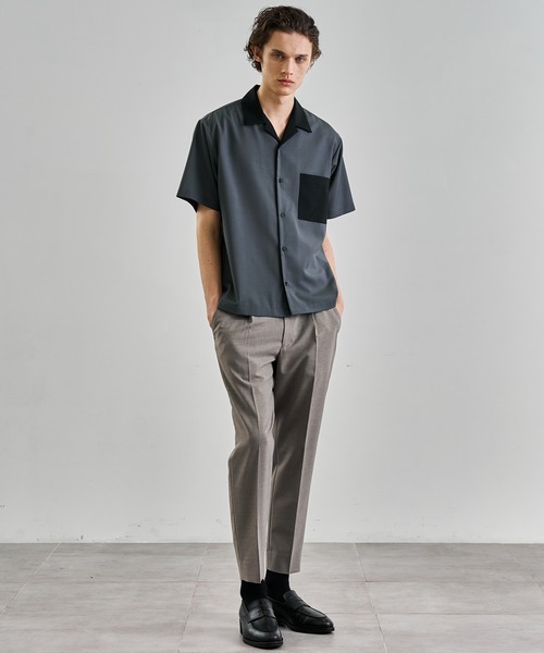 UNITED TOKYO（ユナイテッドトウキョウ）の「(EC限定）COMFORT FUNCTION アンクルパンツ（スラックス・メンズ・ブラウン/ダークグレー/グレイッシュベージュ/ネイビー・2/3/1）」の20枚目の写真