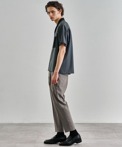 UNITED TOKYO（ユナイテッドトウキョウ）の「(EC限定）COMFORT FUNCTION アンクルパンツ（スラックス・メンズ・ブラウン/ダークグレー/グレイッシュベージュ/ネイビー・2/3/1）」の21枚目の写真