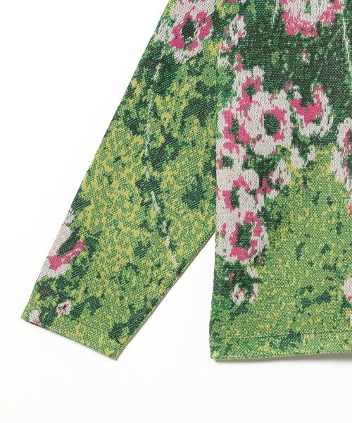 gim context（ジムコンテキスト）の「【別注】GIM CONTEXT / Garden ニット（ニット/セーター・レディース・グリーン・ONE SIZE）」の7枚目の写真