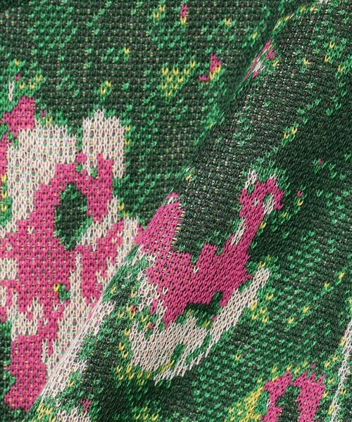 gim context（ジムコンテキスト）の「【別注】GIM CONTEXT / Garden ニット（ニット/セーター・レディース・グリーン・ONE SIZE）」の9枚目の写真