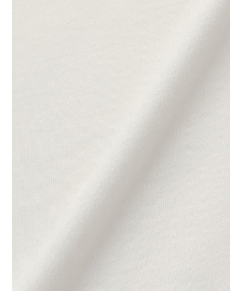 Perfect Suit FActory（パーフェクトスーツファクトリー）の「2枚袖Tシャツ　オフホワイト/ブラック/グレー（Tシャツ/カットソー・レディース・ブラック/オフホワイト/チャコールグレー・L/M）」の10枚目の写真