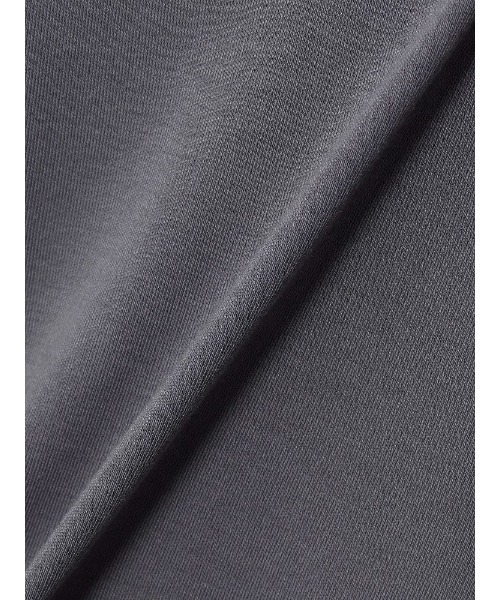 Perfect Suit FActory（パーフェクトスーツファクトリー）の「2枚袖Tシャツ　オフホワイト/ブラック/グレー（Tシャツ/カットソー・レディース・ブラック/オフホワイト/チャコールグレー・L/M）」の6枚目の写真