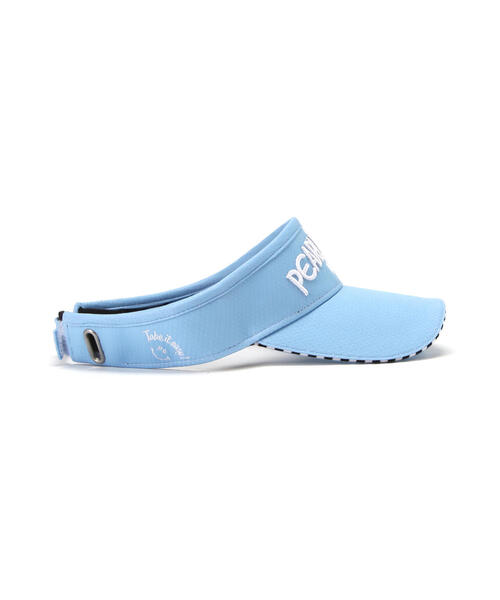 PEARLY GATES(パーリーゲイツ)の「【PEARLY GATES】ハニカムメッシュBASICロゴUVバイザー (UNISEX)(サンバイザー・レディース・ネイビー/ホワイト/ブルー/ワイン・FREE)」の22枚目の写真