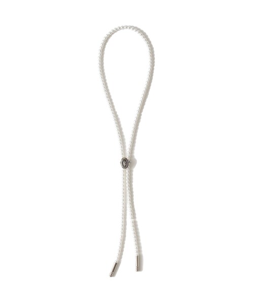 Subciety(サブサエティ)の「Medaille pearl necklace(ネックレス・メンズ・ホワイト/ブラック・FREE)」の20枚目の写真
