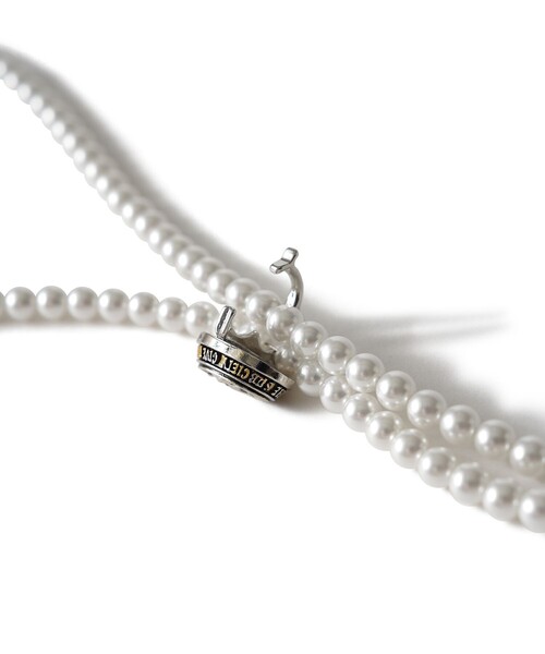 Subciety(サブサエティ)の「Medaille pearl necklace(ネックレス・メンズ・ホワイト/ブラック・FREE)」の22枚目の写真