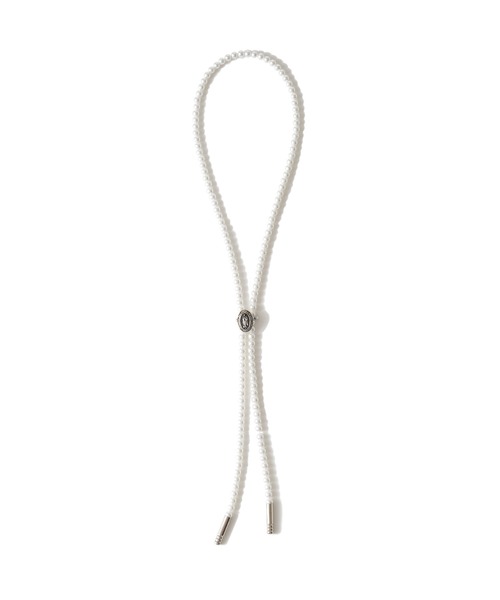Subciety(サブサエティ)の「Medaille pearl necklace(ネックレス・メンズ・ホワイト/ブラック・FREE)」の14枚目の写真