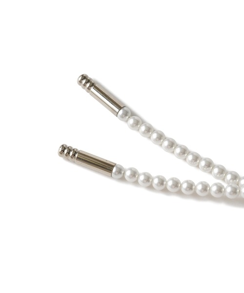 Subciety(サブサエティ)の「Medaille pearl necklace(ネックレス・メンズ・ホワイト/ブラック・FREE)」の17枚目の写真