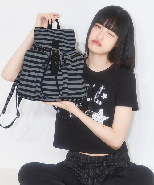 ILLIGO】パターン バックル バックパック PATTERN BUCKLE