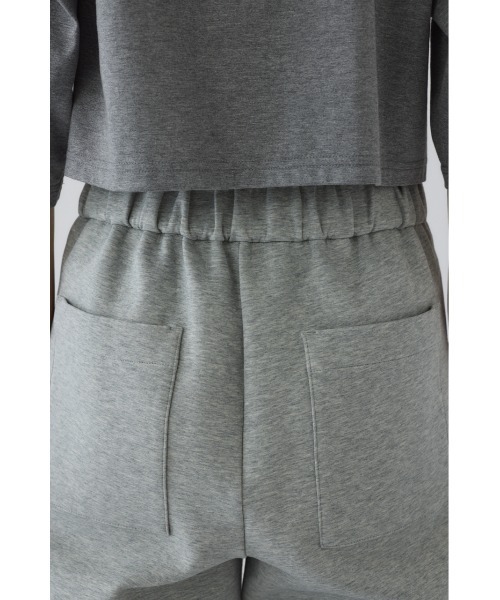 RIM.ARK(リムアーク)の「Sweat chic PT スウェットシックパンツ(スウェットパンツ・レディース・ブラック/杢グレー/ライトグレー・36/38)」の21枚目の写真
