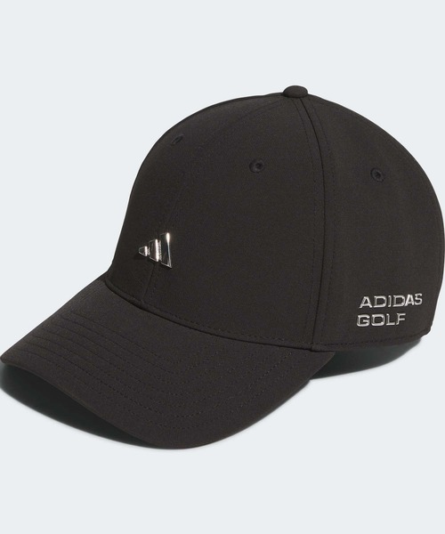 撥水 メタルロゴ キャップ【adidas Golf/アディダスゴルフ】（キャップ
