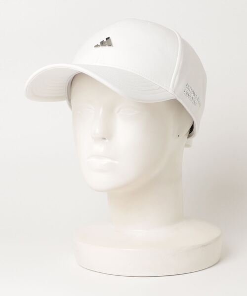 撥水 メタルロゴ キャップ【adidas Golf/アディダスゴルフ】（キャップ