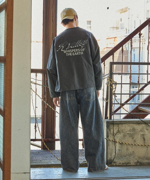 niko and...（ニコアンド）の「リバーシブル刺繍ブルゾン（ブルゾン・メンズ・チャコール/グレー・MEDIUM/LARGE）」の10枚目の写真