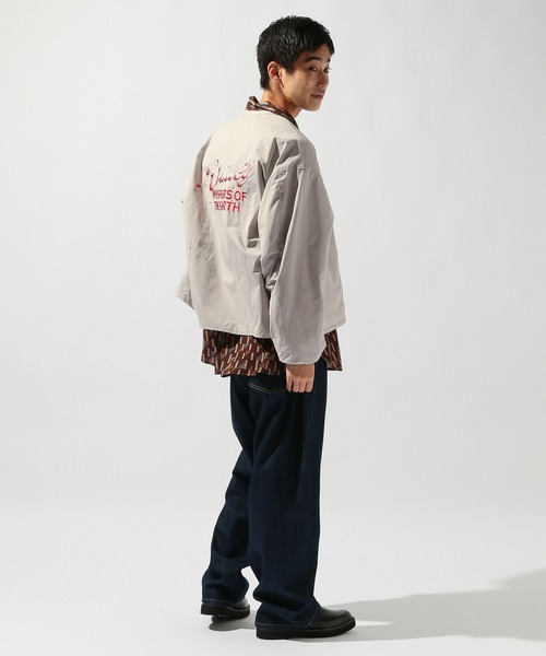 niko and...（ニコアンド）の「リバーシブル刺繍ブルゾン（ブルゾン・メンズ・チャコール/グレー・MEDIUM/LARGE）」の15枚目の写真