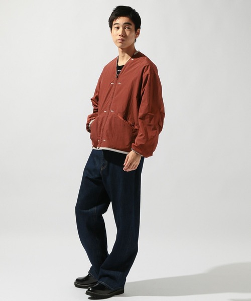 niko and...（ニコアンド）の「リバーシブル刺繍ブルゾン（ブルゾン・メンズ・チャコール/グレー・MEDIUM/LARGE）」の19枚目の写真