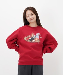 Common Noun（コモン ナウン）の「“CAT”＆“DOG” Hirochika Machida 裏起毛ラグランクルースウェット（スウェット）」