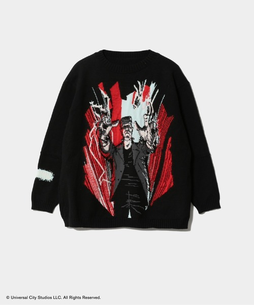 Frankenstein knitted pullover（ニット/セーター）｜beautiful people