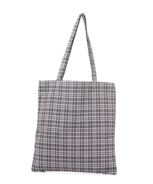 LEPSIM（レプシィム）の「フリルチェックトート　570599（トートバッグ・レディース・ブラウン/ブルー/ブラック・ONE SIZE）」の20枚目の写真