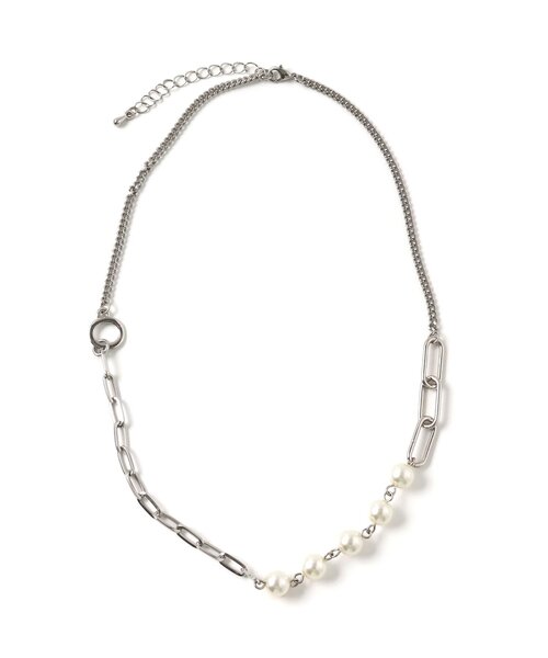 algy(アルジー)の「パールコンビネックレス(ネックレス・キッズ・シルバー・FREE)」の6枚目の写真