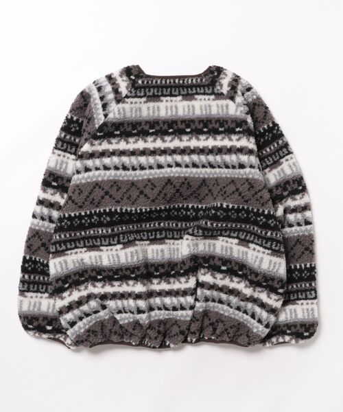 Ocean&Ground（オーシャン&グラウンド）の「Jr.ｼﾞｬｶﾞｰﾄﾞﾎﾞｱｼﾞｬﾝﾊﾟｰ（ブルゾン・キッズ・ブラック/マルチ・150/160）」の3枚目の写真