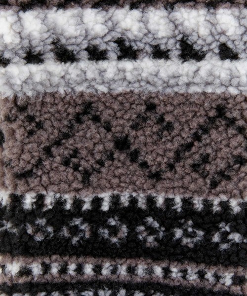 Ocean&Ground（オーシャン&グラウンド）の「Jr.ｼﾞｬｶﾞｰﾄﾞﾎﾞｱｼﾞｬﾝﾊﾟｰ（ブルゾン・キッズ・ブラック/マルチ・150/160）」の9枚目の写真