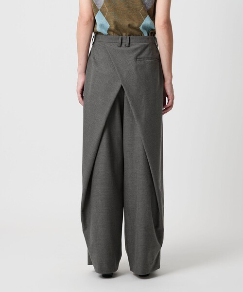 Beauty and Youth ピンタックワイドパンツ BEAUTY&YOUTH UNITED ARROWS｜ハイウエスト タック ワイドパンツ