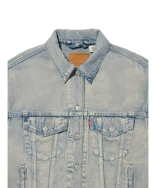 Levi's（リーバイス）の「Levi's/リーバイス 90S トラッカージャケット（デニムジャケット・レディース・グレー・XS/S/M）」の7枚目の写真
