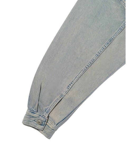 Levi's（リーバイス）の「Levi's/リーバイス 90S トラッカージャケット（デニムジャケット・レディース・グレー・XS/S/M）」の8枚目の写真