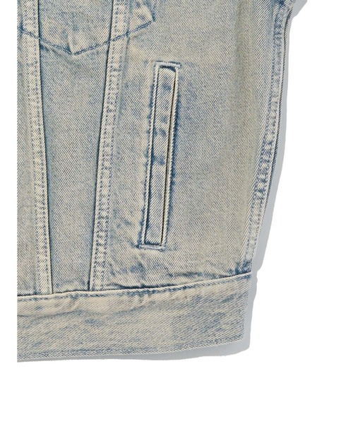 Levi's（リーバイス）の「Levi's/リーバイス 90S トラッカージャケット（デニムジャケット・レディース・グレー・XS/S/M）」の2枚目の写真