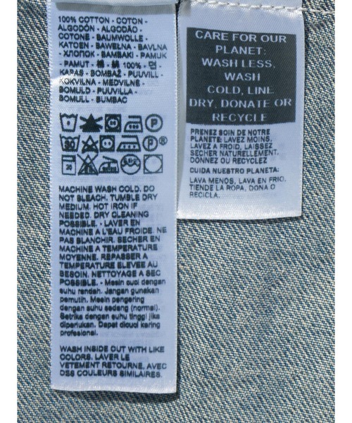 Levi's（リーバイス）の「Levi's/リーバイス 90S トラッカージャケット（デニムジャケット・レディース・グレー・XS/S/M）」の4枚目の写真