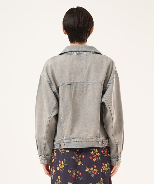 Levi's（リーバイス）の「Levi's/リーバイス 90S トラッカージャケット（デニムジャケット・レディース・グレー・XS/S/M）」の11枚目の写真