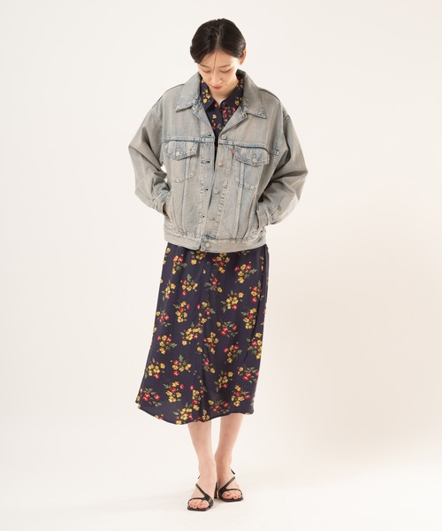 Levi's（リーバイス）の「Levi's/リーバイス 90S トラッカージャケット（デニムジャケット・レディース・グレー・XS/S/M）」の10枚目の写真