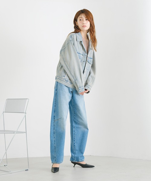Levi's（リーバイス）の「Levi's/リーバイス 90S トラッカージャケット（デニムジャケット・レディース・グレー・XS/S/M）」の22枚目の写真