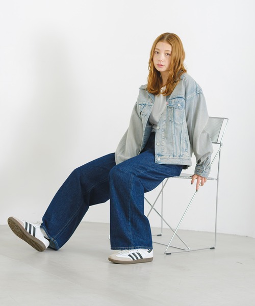 Levi's（リーバイス）の「Levi's/リーバイス 90S トラッカージャケット（デニムジャケット・レディース・グレー・XS/S/M）」の17枚目の写真