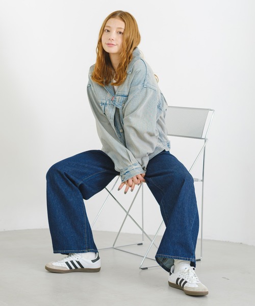 Levi's（リーバイス）の「Levi's/リーバイス 90S トラッカージャケット（デニムジャケット・レディース・グレー・XS/S/M）」の14枚目の写真